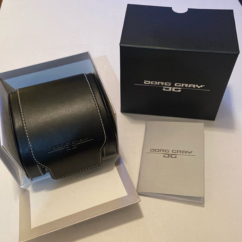 Jorg Gray Watch Box And Watch Case